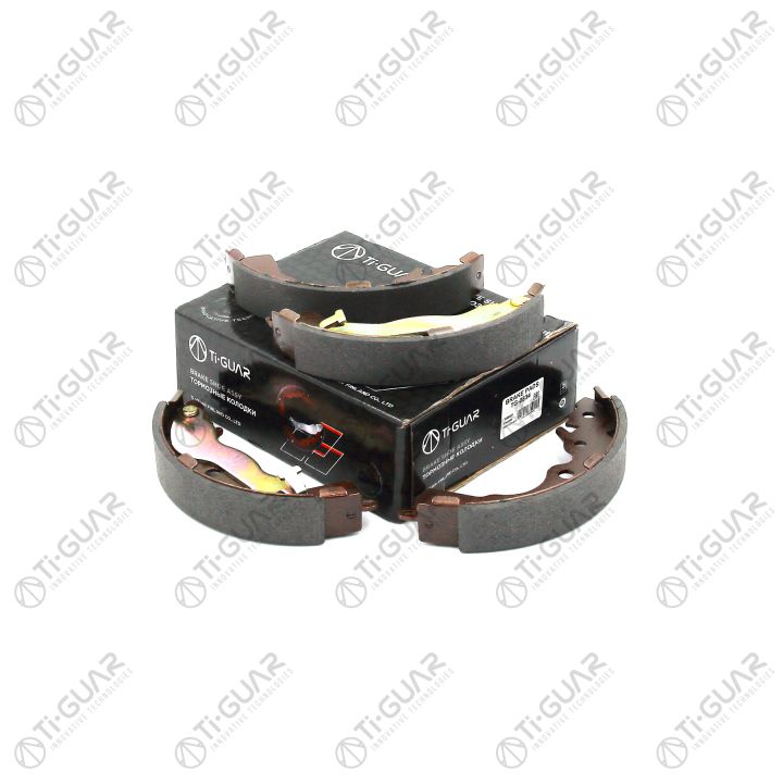 Тормозные колодки (РУЧНОГО ТОРМОЗА) TG-0834/FN0664* Ti·GUAR (комплект 4шт.)