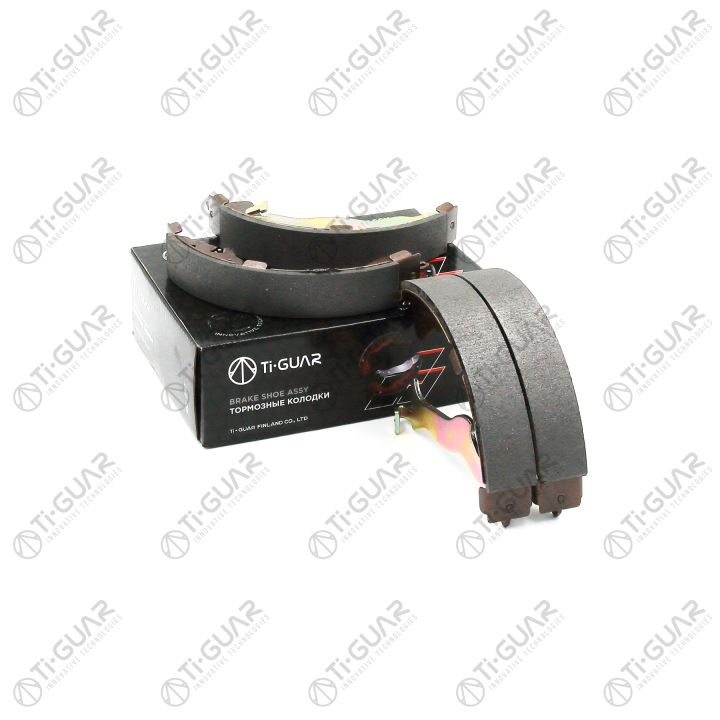 Тормозные колодки (РУЧНОГО ТОРМОЗА) TG-0834/FN0664* Ti·GUAR (комплект 4шт.)